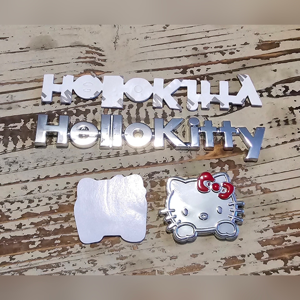 Hello Kitty Chrome Emblem